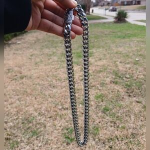 New - Men and Women - Gold-Plated 12mm Miami Cuban Chain